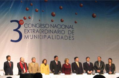 Inauguración Tercer Congreso Extraordinario de Municipalidades